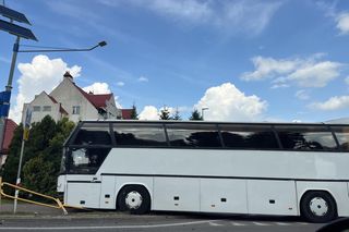 Poważny wypadek w Starym Zamościu. W autokarze były 23 osoby