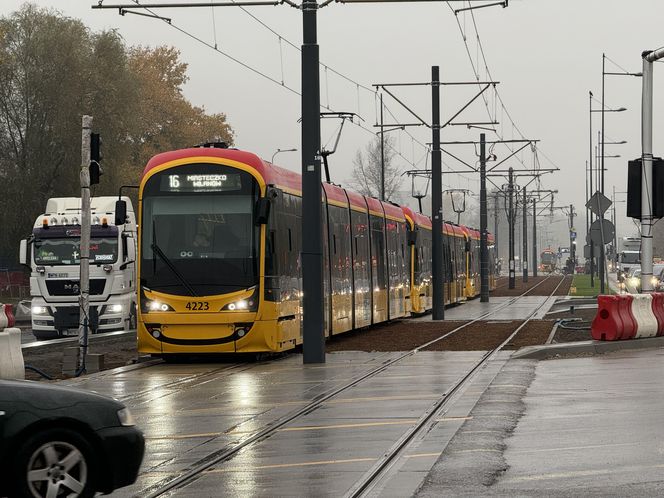 Warszawa. Tramwaj do Wilanowa