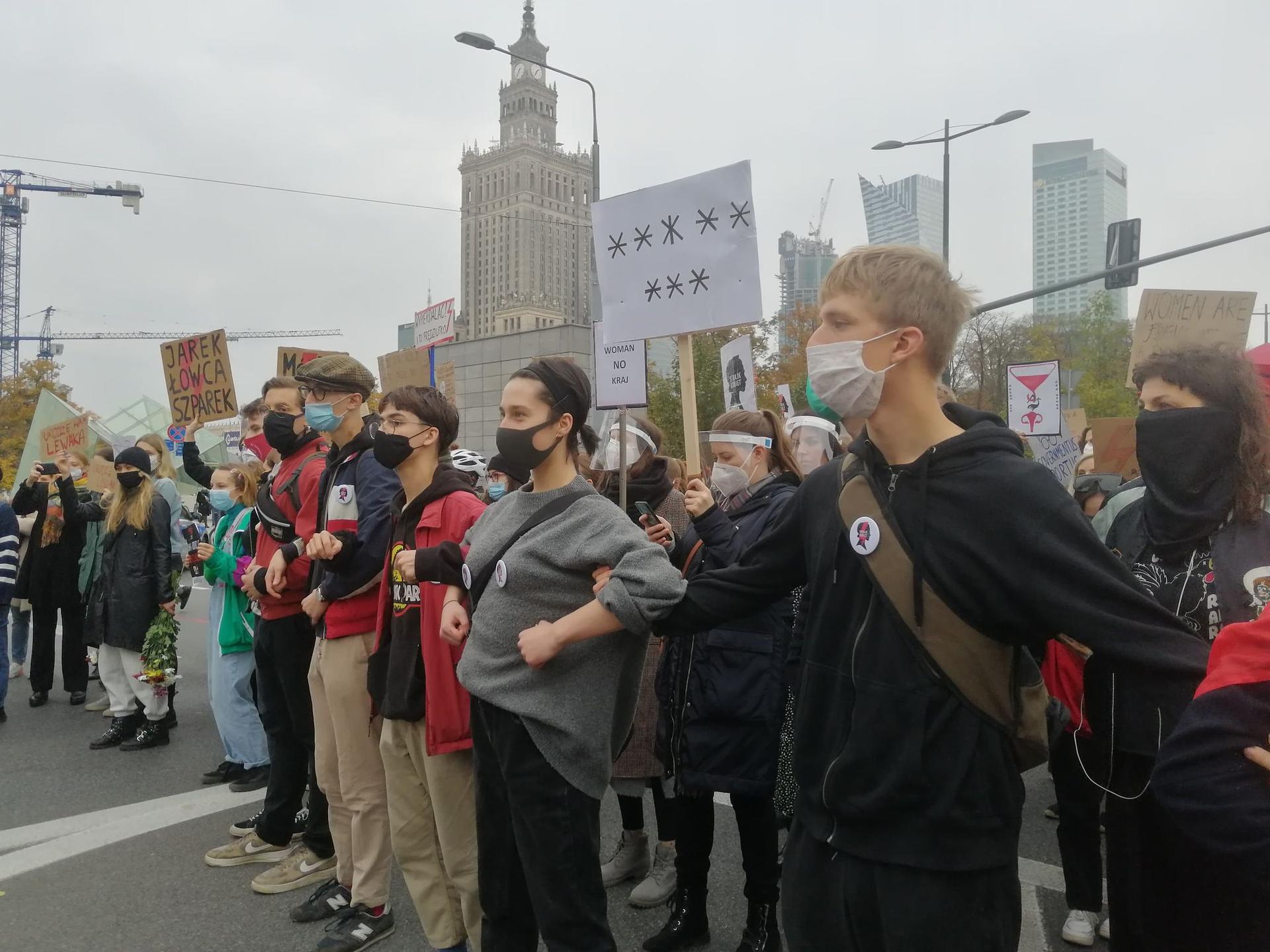 Warszawa Protesty szturmem ruszyły na Sejm [Zdjęcia] Warszawa, Super