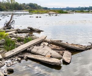 Wisła w Warszawie 27 sierpnia 2025 rano