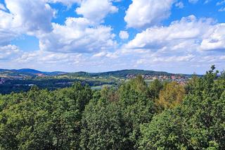 Nowa wieża widokowa w Górach Wałbrzyskich. Ale widoki na Wałbrzych!