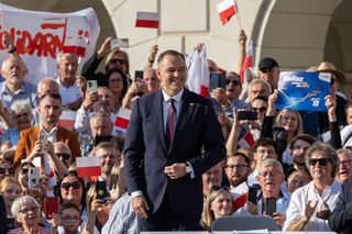 Karol Nawrocki w Kaliszu