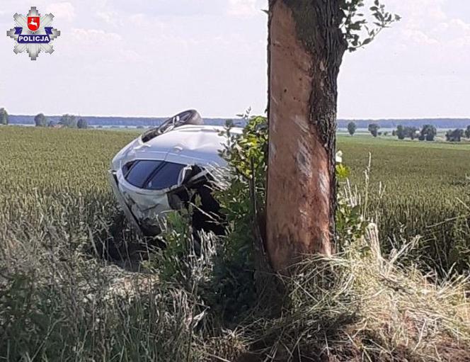 22-latek rozbił się w gminie Ulhówek