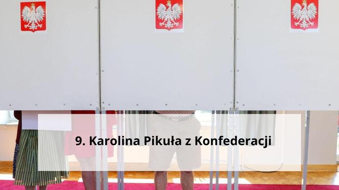 Karolina Pikuła z Konfederacji – 16 399 głosów (nie uzyskała mandatu)