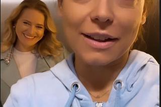 M jak miłość na planie 1681 odcinka. Magda (Anna Mucha), Julia (Marta Chodorowska)