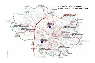 Siec dróg. Jak dojechać na cmentarze we Wrocławiu? 