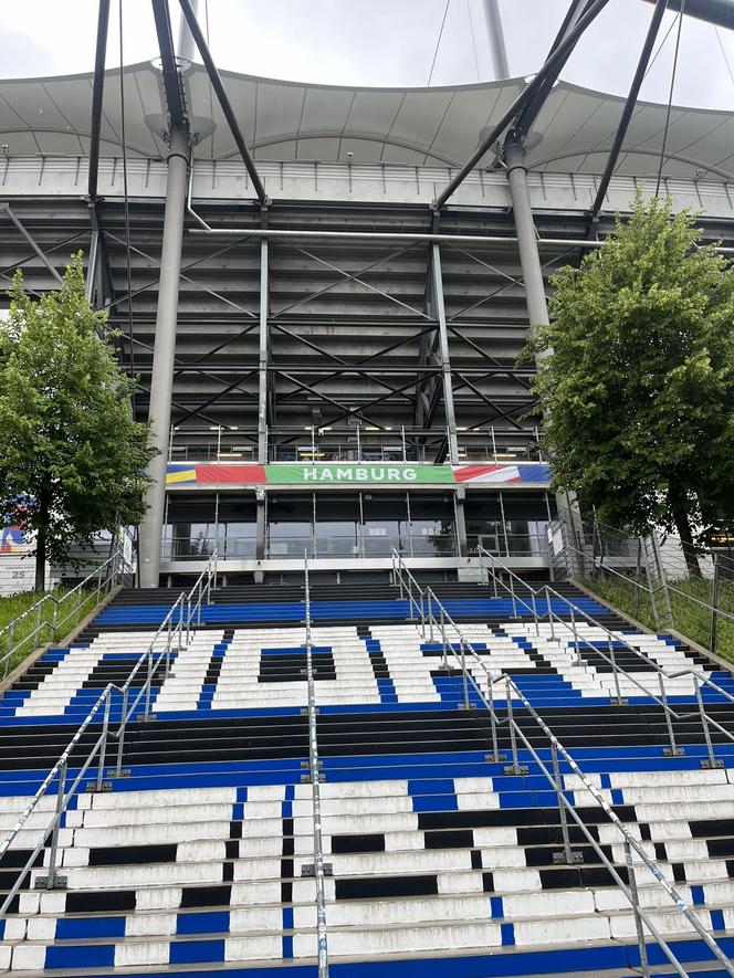 Na tym stadionie Polacy zagrają z Holandią. Jak wygląda obiekt w Hamburgu przed niedzielną bitwą? [ZDJĘCIA]