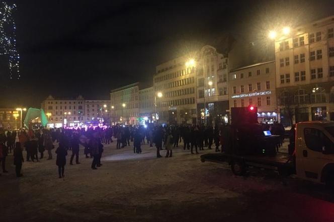 Strajk Kobiet na placu Wolności