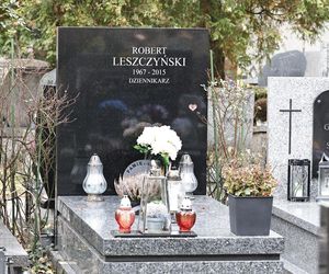 Tak wygląda grób Roberta Leszczyńskiego