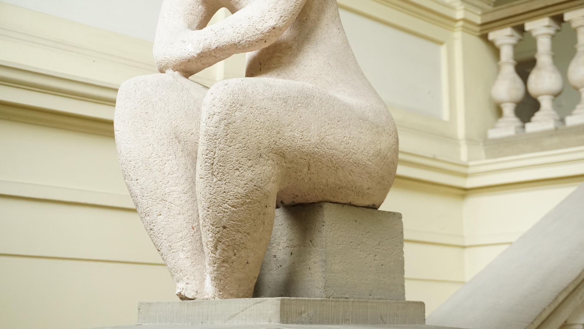 Dawny Szpital Uniwersytecki przy ul. Kopernika w Krakowie - reprezentacyjna klatka schodowa