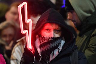 Protest pod domem Jarosława Kaczyńskiego