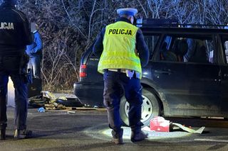  Tłuste. Dramatyczna czołówka. Wielu rannych w wypadku dwóch osobówek