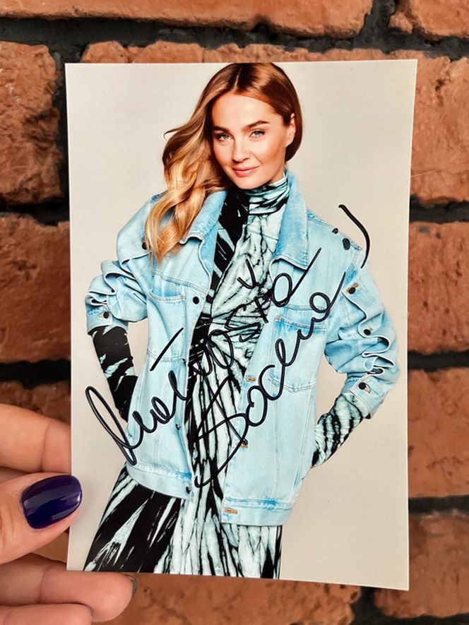 Małgorzata Socha handluje ubraniami 