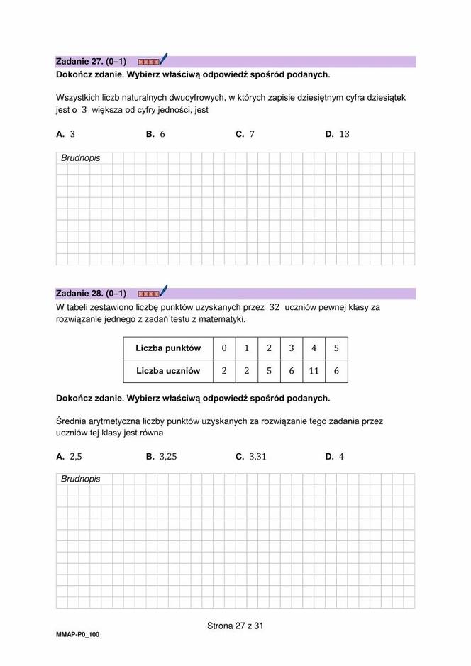 Matura poprawkowa 2024: matematyka. Arkusze CKE i odpowiedzi [Formuła 2023]