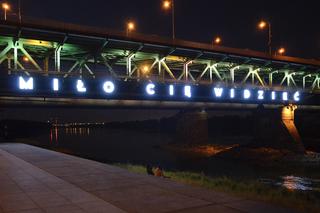 Most Gdański: Weź udział w akcji Miło Cię Widzieć. Twoje imię wyświetli się na moście