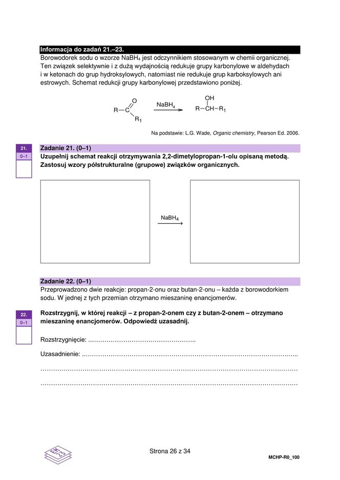 Matura chemia 2025: Odpowiedzi i arkusze CKE [16.05.2025] nowa formuła 2023