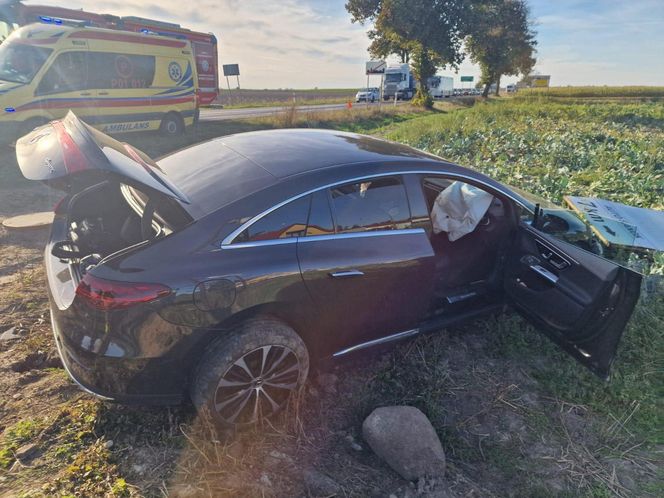 Karolina Gorczyca i Krzysztof Czeczot mieli wypadek