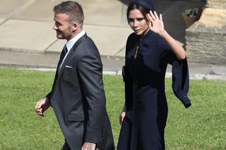 Victoria Beckham i David Beckham na ślubie księcia Harry'ego z Meghan Markle