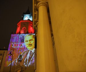 „Ojcowie Niepodległej” – wyjątkowy mapping na Wieży Trynitarskiej w Lublinie przed 11 listopada