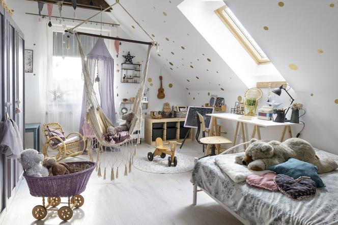 Pokój dziecka w stylu scandi boho