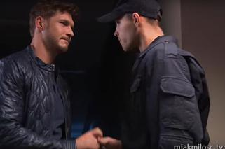 M jak miłość: Marcin (Mikołaj Roznerski), ochroniarz 