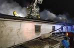 Nocny pożar hali produkcyjnej koło Lublina. Straty wstępnie oszacowano na 600 tys. zł