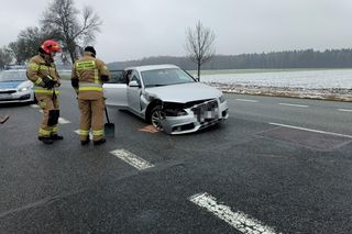 Kraksa pod Siedlcami! Zajechała drogę, bo się zagadała