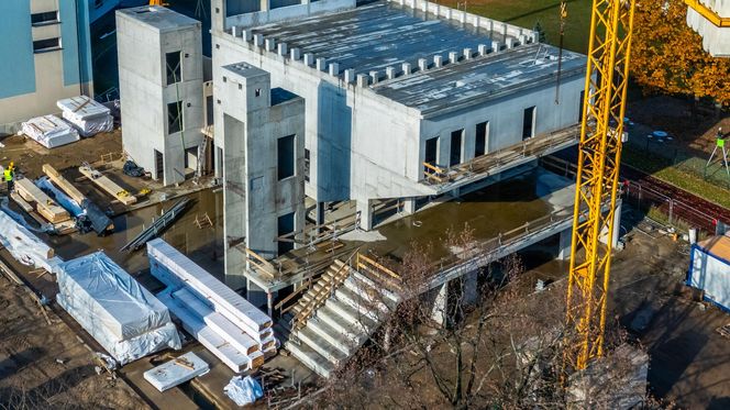 Budowa Kulturoteki w Wesołej w Warszawie