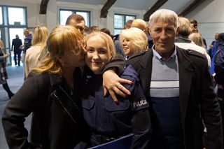 Nowi policjanci wypowiedzieli słowa przysięgi. Na Warmii i Mazurach rekrutacja wciąż trwa [ZDJĘCIA]