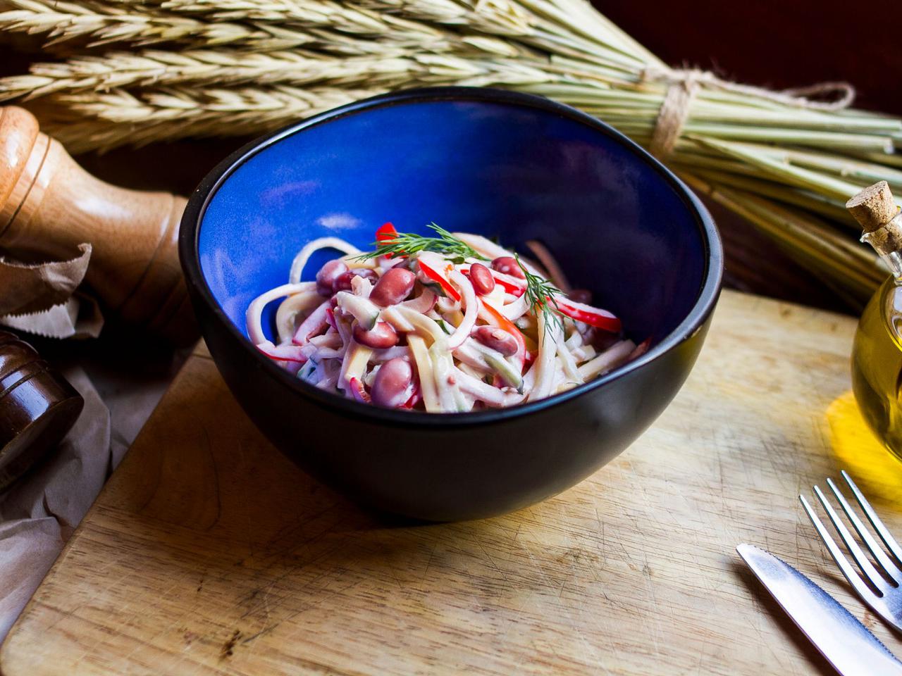 Kalmary z fasolą - pomysł na smaczny obiad