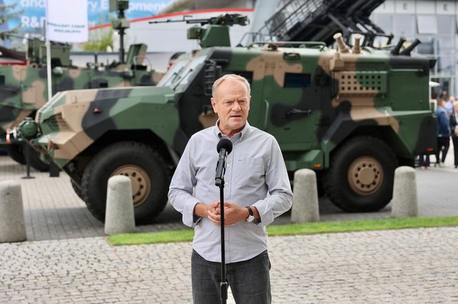 MSPO 2025. Premier Donald Tusk w Kielcach