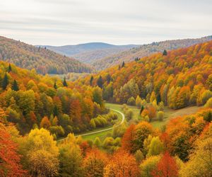 Szczyrk jesienią. Czy AI słusznie wskazała go jako najpiękniejszy?