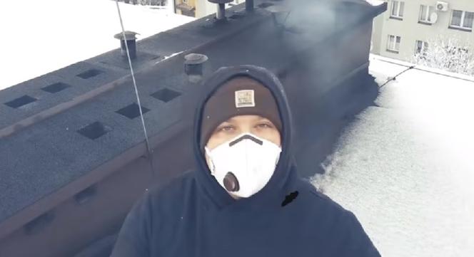 Hip-hopem w smog? Raper eNBe stworzył teledysk o zimowym smoku z Rybnika