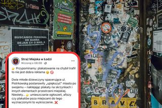 Rozwieszały plakaty na ulicy. Dostały mandat, a w sieci rozpętała się burza