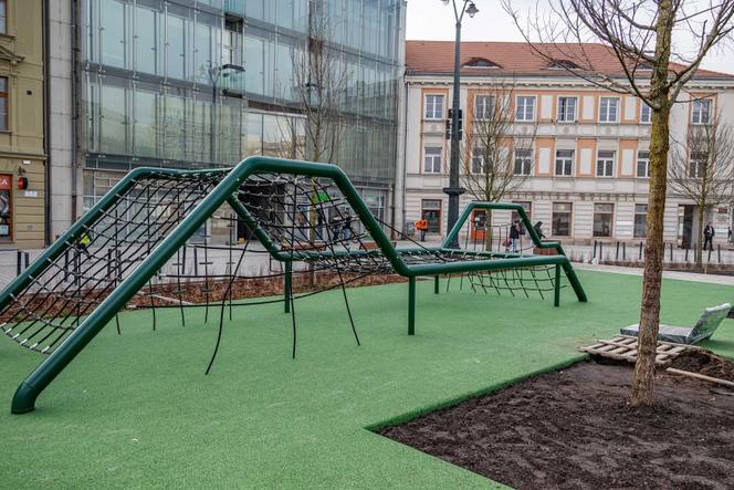 Plac Wolności w Łodzi po remoncie