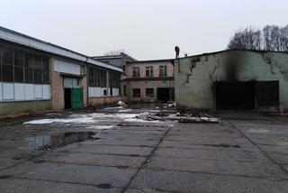 Ogromny pożar zakładu stolarskiego w Głuszynie