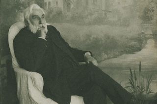 Feliks Sobański - fundator przebudowy pałacu w Guzowie, ok. 1900 r.