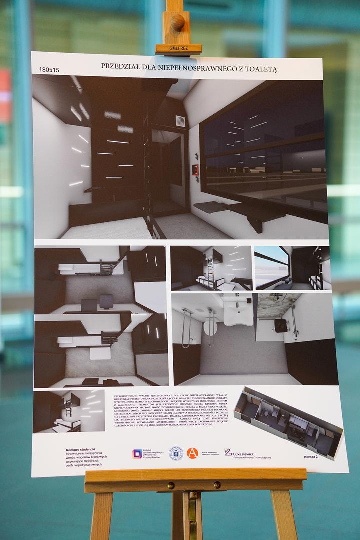 Tak mogą wyglądać wagony przyszłości.