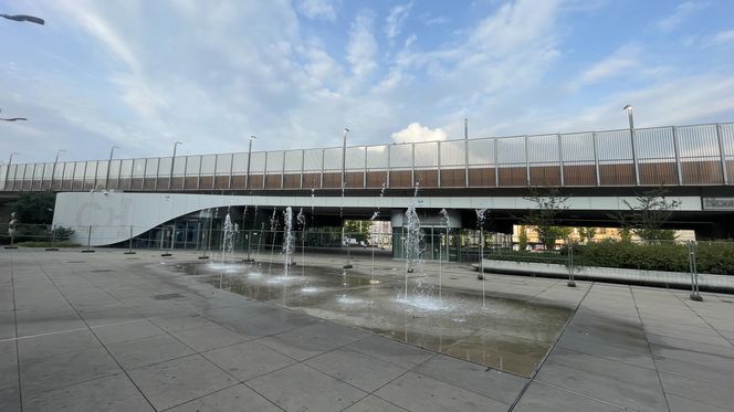 Rynek i estakada w Chorzowie