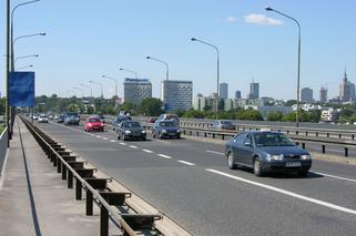 Warszawa: Karambol na Moście Łazienkowskim! Zderzyło się 5 aut!