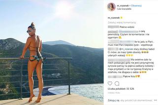 Majdanowie na wakacjach. Małgorzata Rozenek w bikini