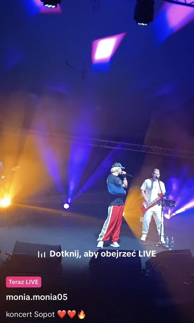 Skolim wystąpił na scenie po wypadku