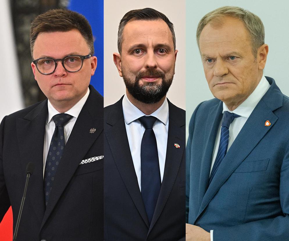 Szymon Hołownia, Donald Tusk, Władysław Kosiniak-Kamysz