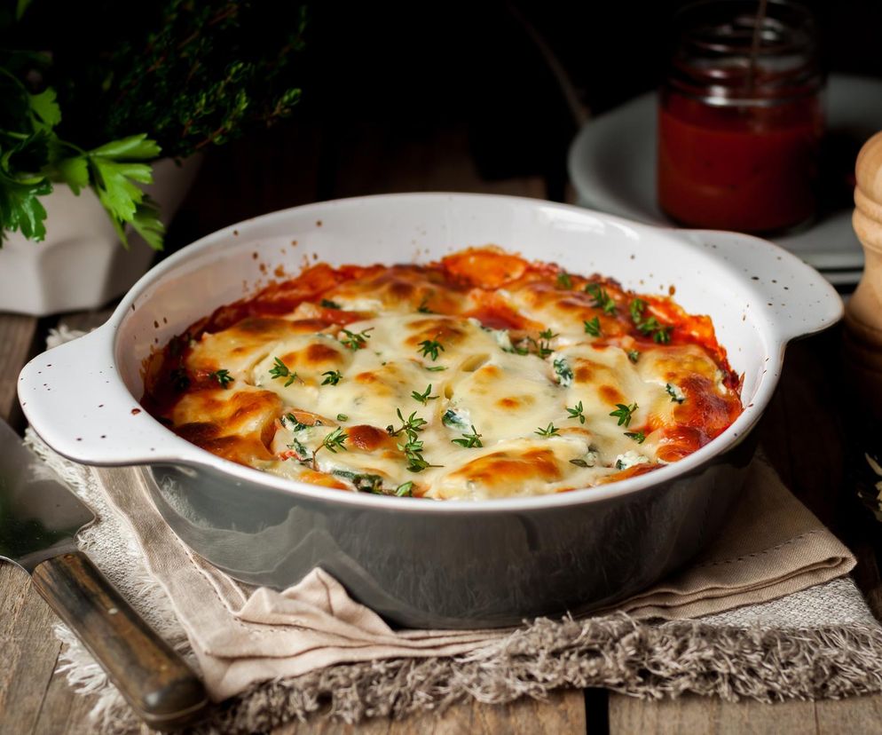 Śniadaniowa zapiekanka idealna dla osób na diecie. Uczucie sytości pozostanie na długo