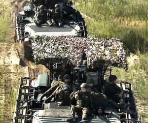 Ćwiczenia Zapad 25 tuż za granicą