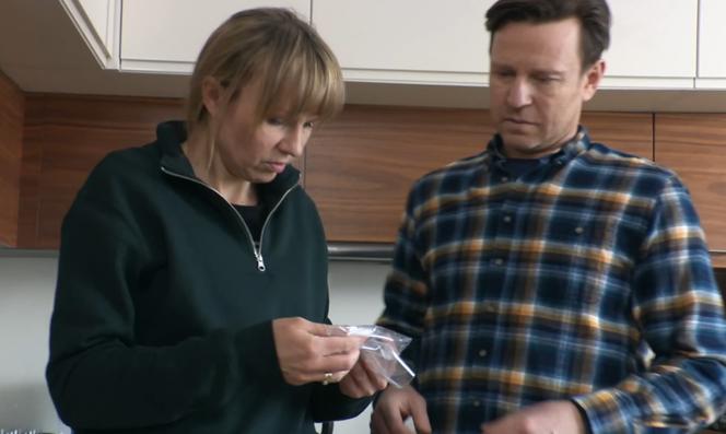 Na Wspólnej odc. 3458. Wojtek (Wojciech Błach), Żaneta (Anna Guzik)