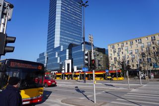 Plac Bankowy przed remontem (luty 2025)