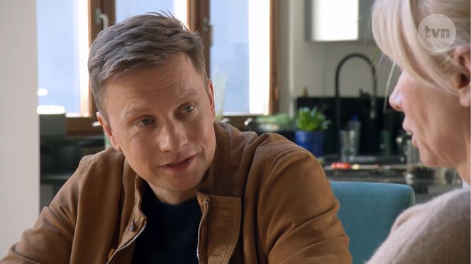 Na Wspólnej odc. 4058. Ewa (Ewa Gawryluk), Igor (Jakub Wesołowski)