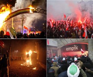 Największe zadymy na Marszu Niepodległości