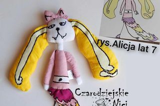 Maskotki inspirowane dziecięcymi rysunkami